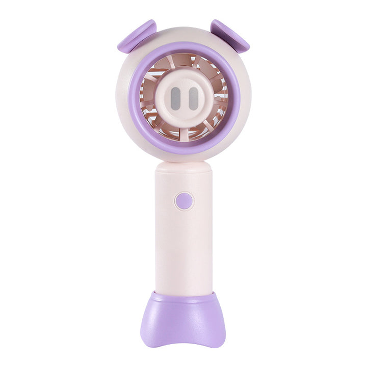 Ladies portable USB hand fan with animal design Bowlift