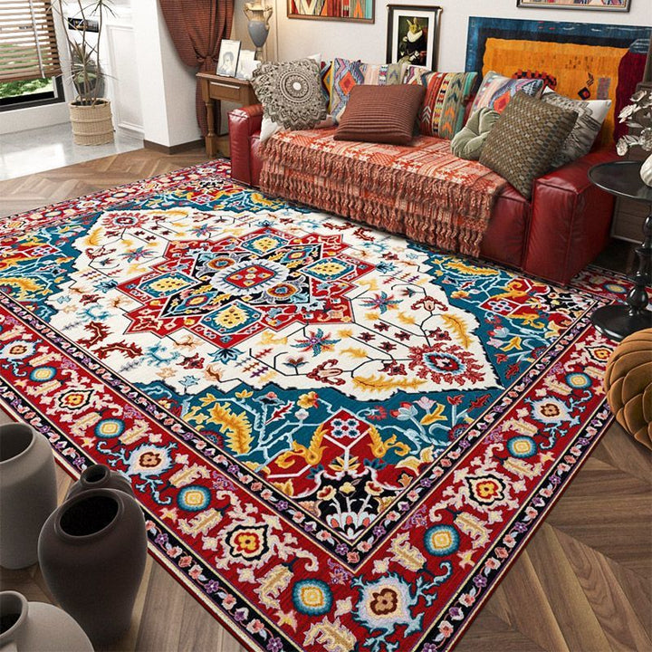 Geometric Pattern Area Rug Bowlift