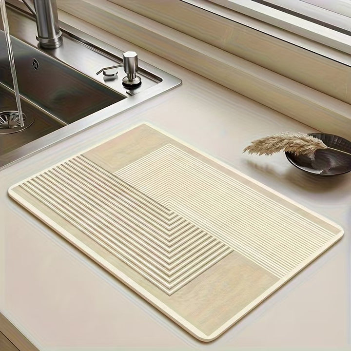 Decorative Kitchen Counter Mat Bowlift