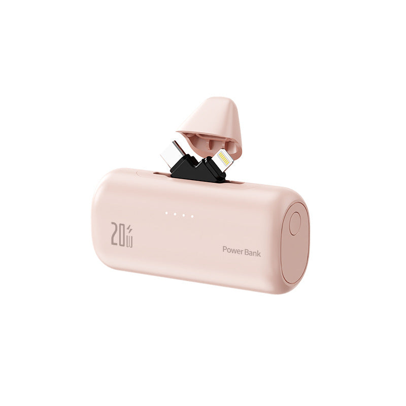 Powerbank with Integrated Charging Port and LED Status Indicator Bowlift