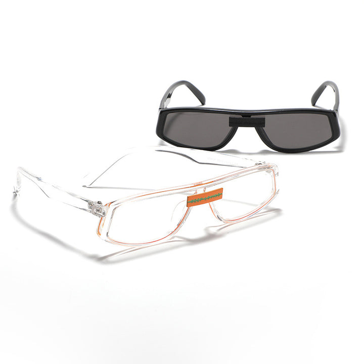 Women's futuristic sunglasses in minimalist design Bowlift