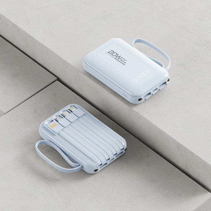 Portable Powerbank with Intelligent Charging Concept Bowlift