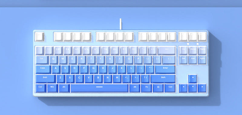 87-Key Mechanical Gaming Keyboard Bowlift