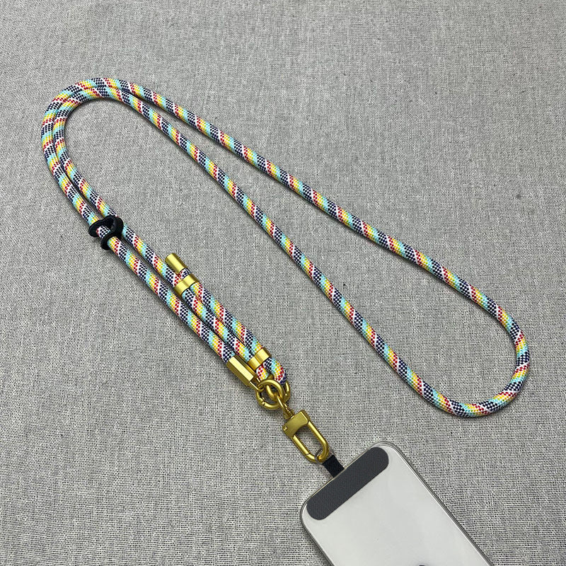 Elegant Braided Phone Lanyard Bowlift
