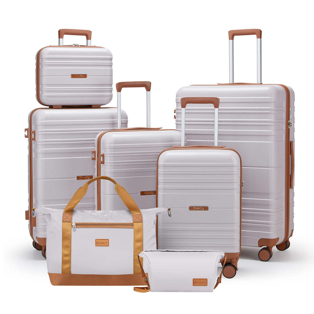 Unisex Premium Hard Shell Travel Luggage Set Bowlift