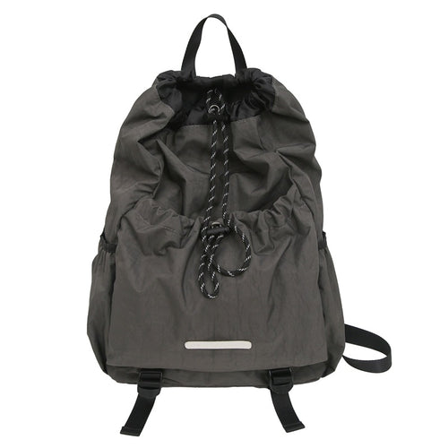 Casual Drawstring Closure Backpack Bowlift