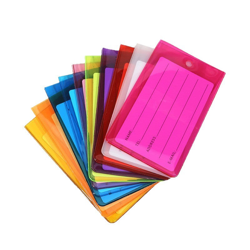 Flexible Travel Identification Tag Bowlift