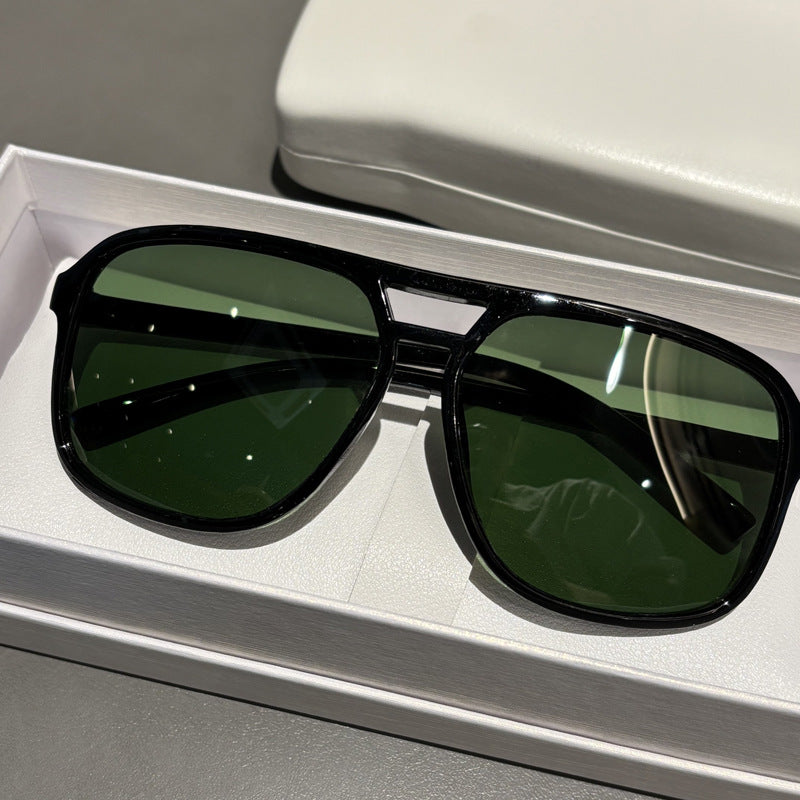 Premium Oversized Angular Frame Sunglasses Bowlift