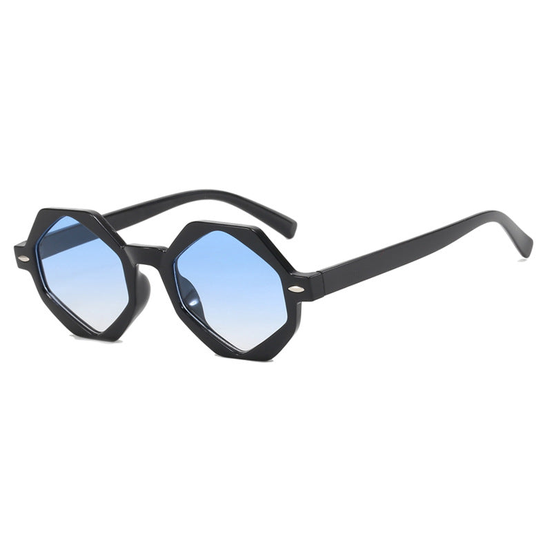 Ladies trendy sunglasses in modern octagonal design Bowlift