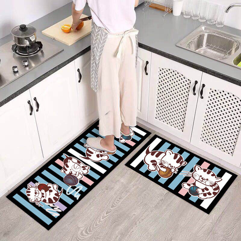Decorative Kitchen Runner Mat Bowlift