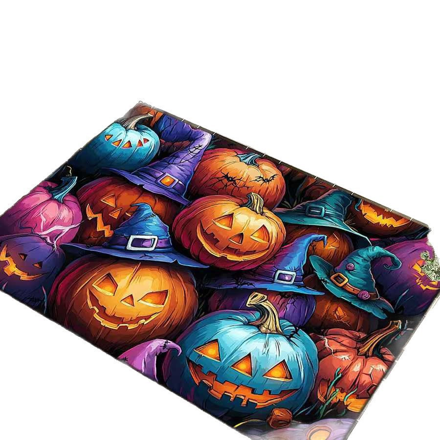 Halloween-Themed Decorative Door Mat Bowlift