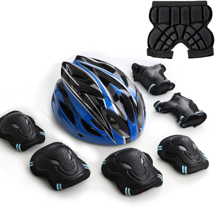 Safety Helmet and Protective Gear Set Bowlift