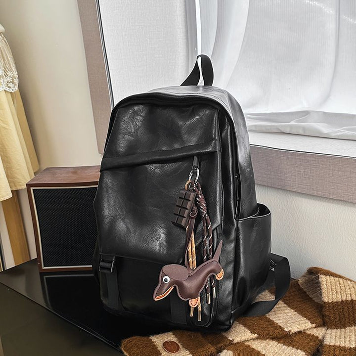 Minimalist Leather Backpack Bowlift