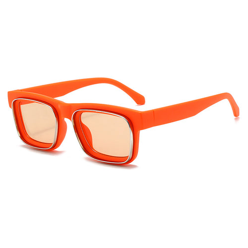 Women's fashionable square sunglasses with contrasting frame Bowlift