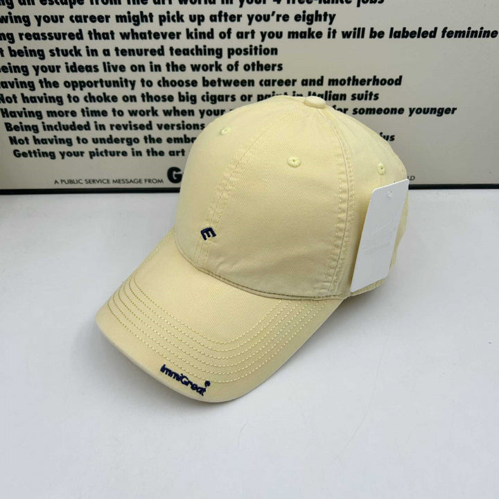 Unisex Relaxed-Fit Adjustable Cotton Cap Bowlift
