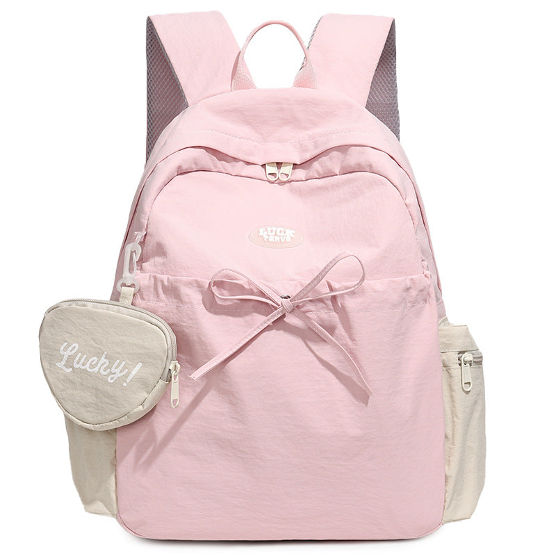Versatile Elastic Closure Hiking Backpack Bowlift