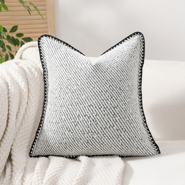 Textured Decorative Throw Pillow