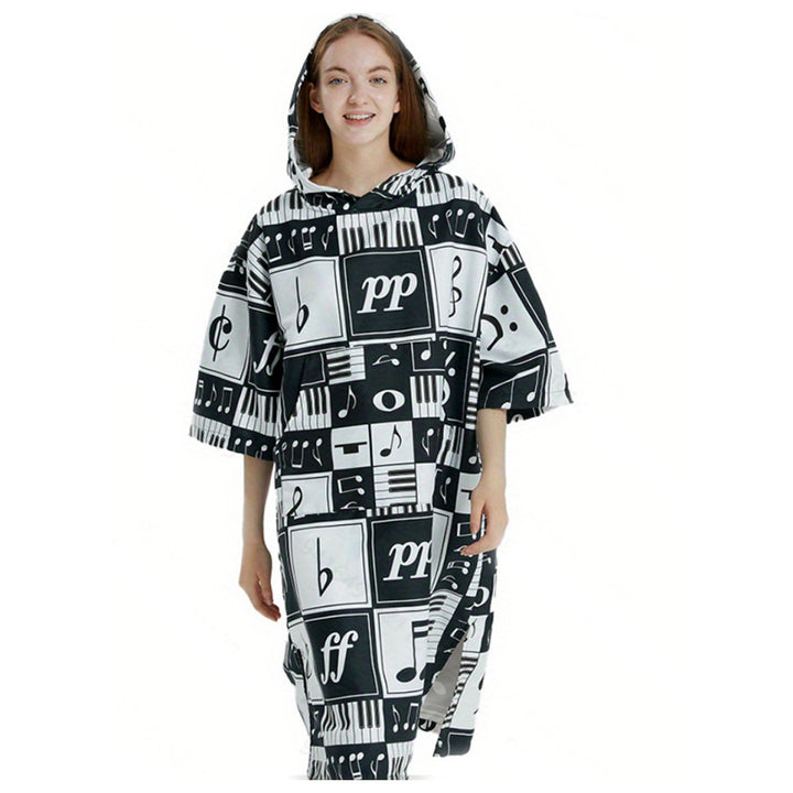 Badeponcho with stylish design and practical hood Bowlift
