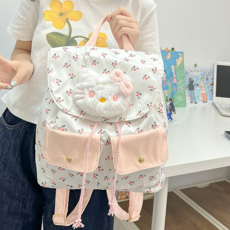 Plush backpack with playful animal motif Bowlift