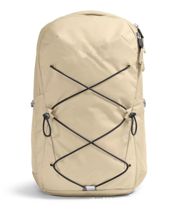 Urban leisure backpack with elastic front rubber Bowlift