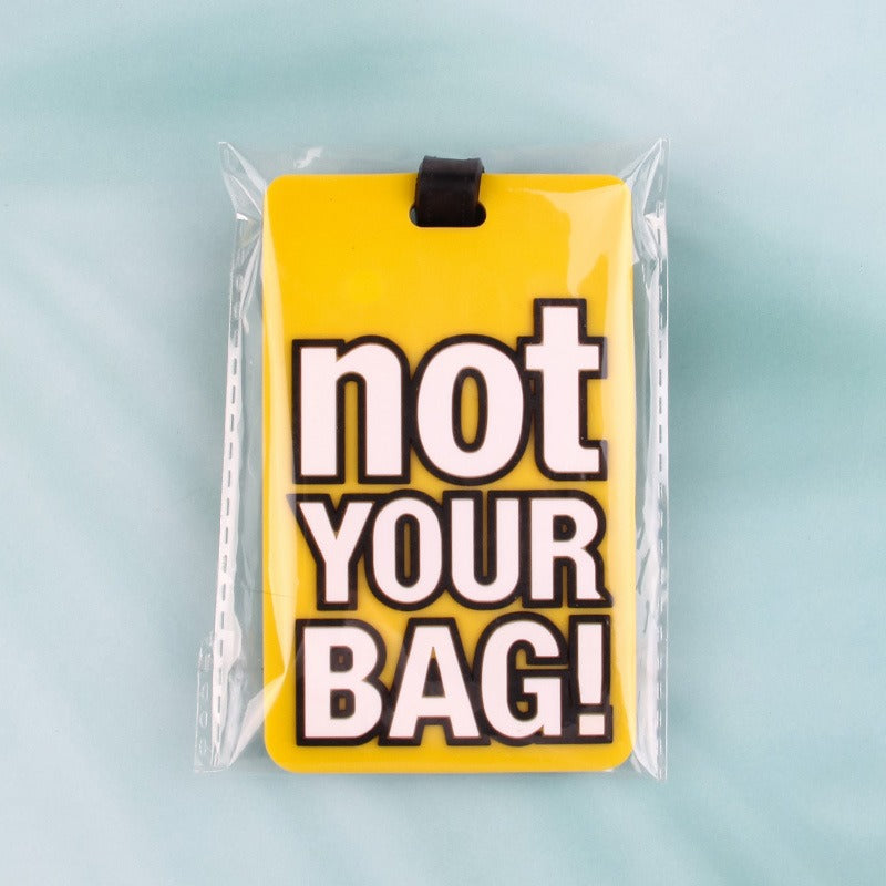 Creative Phrase Luggage Tag Bowlift