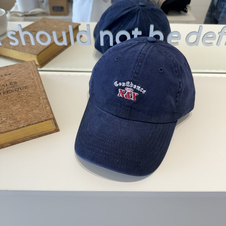Women's Embroidered Cotton Baseball Cap Bowlift
