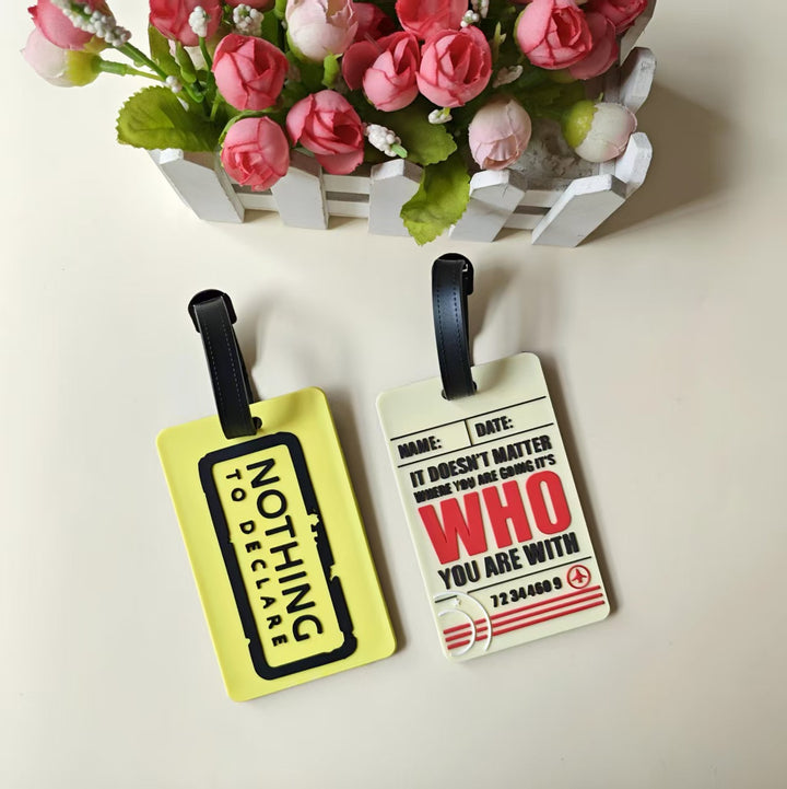 Unisex Luggage Tag Bowlift