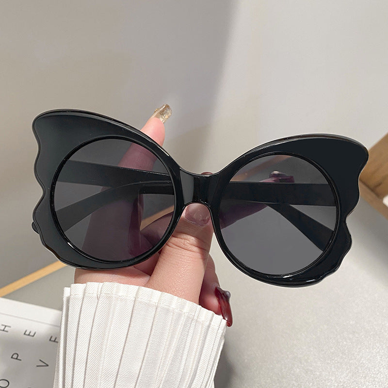 Women's Cat-Eye Sunglasses with Unique Frame Design and UV Protection Bowlift