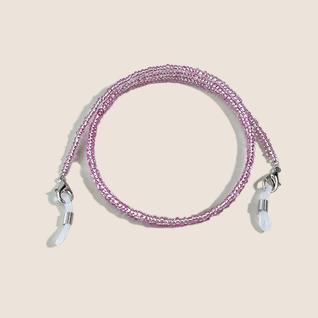 Elegant Beaded Eyewear Retention Necklace Bowlift
