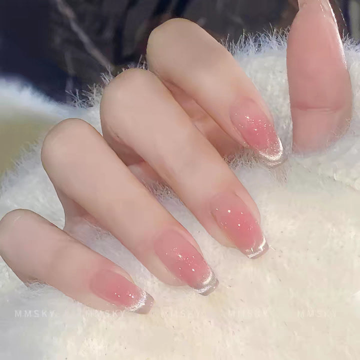Glossy Press-On Nail Art Bowlift
