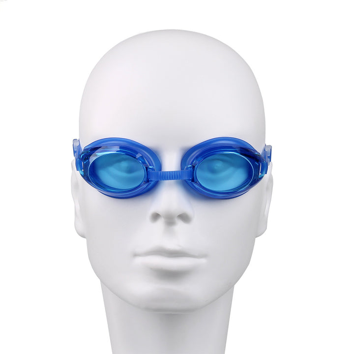 Swim goggles with scratch-resistant lenses and adjustable headstrap Bowlift