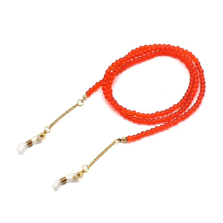 Vibrant Beaded Eyewear Chain Bowlift