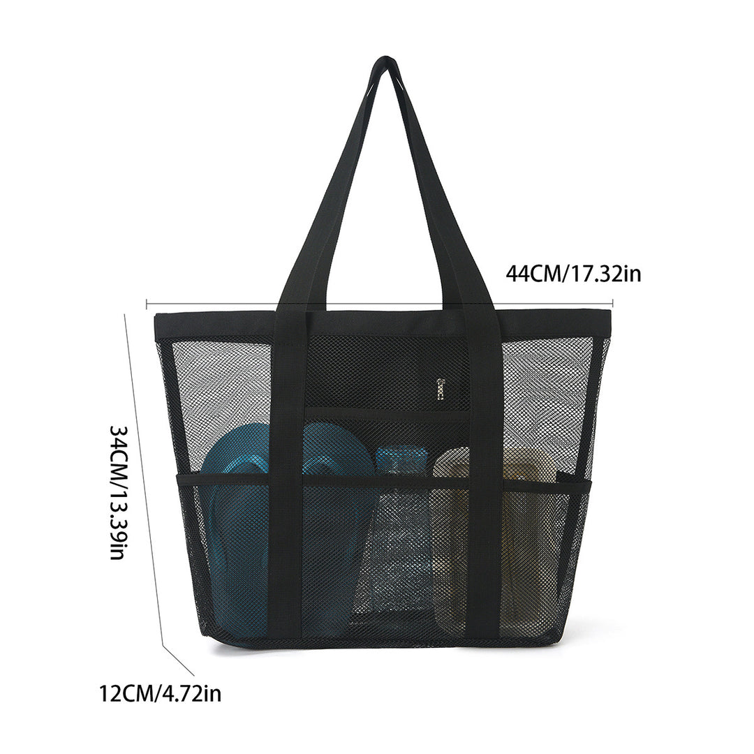 Spacious mesh beach bag Bowlift