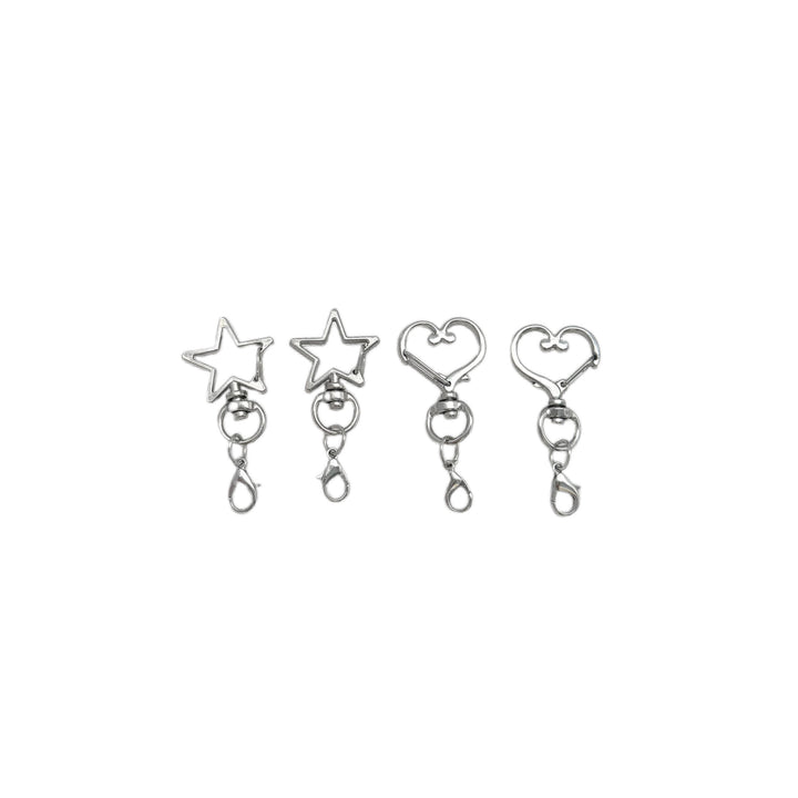 Star-Shaped Charm Keychain Bowlift