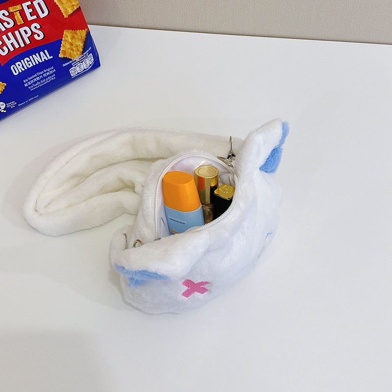 Plush shoulder bag in animal design Bowlift