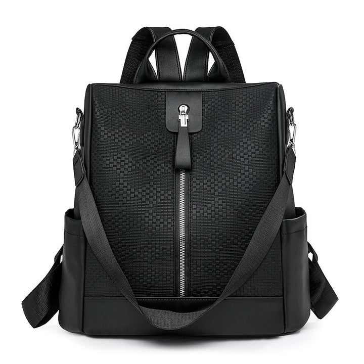 Multi-Functional Textured Backpack Bowlift