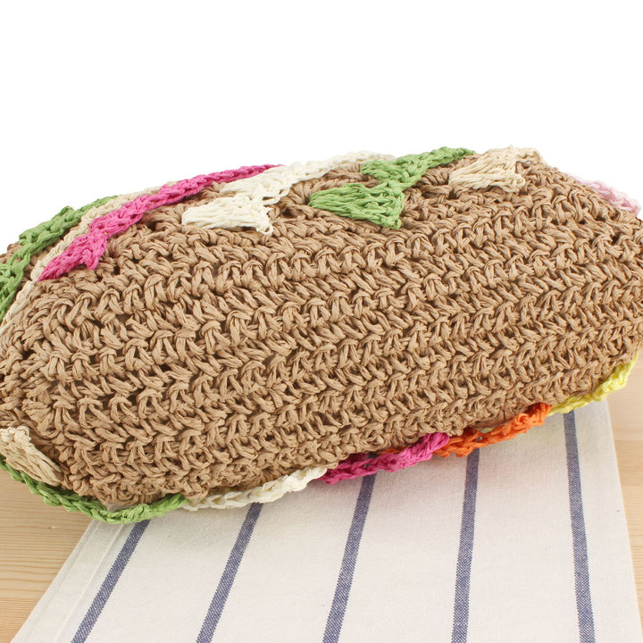 Handbag in Creative Woven Design Bowlift