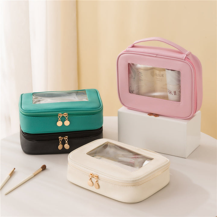 Transparent Cosmetic Storage Case Bowlift