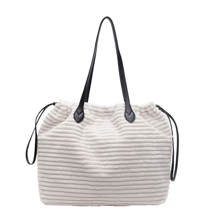 Textured Soft Fabric Tote Bowlift