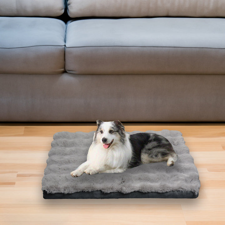 Luxurious Plush Pet Comfort Mat Dog Bed