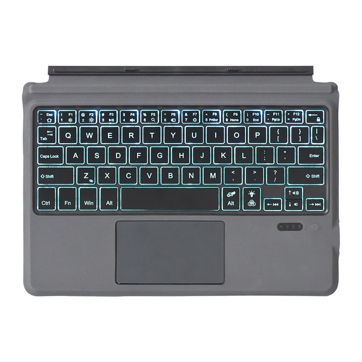 Versatile Bluetooth Keyboard with Touchpad Bowlift