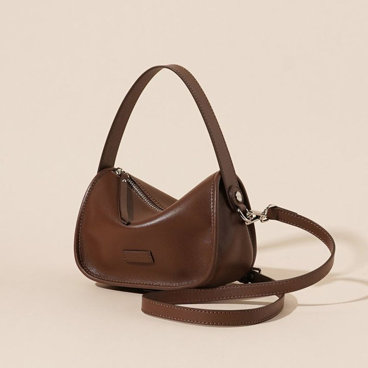 Modern Leather Crossbody Bag Bowlift