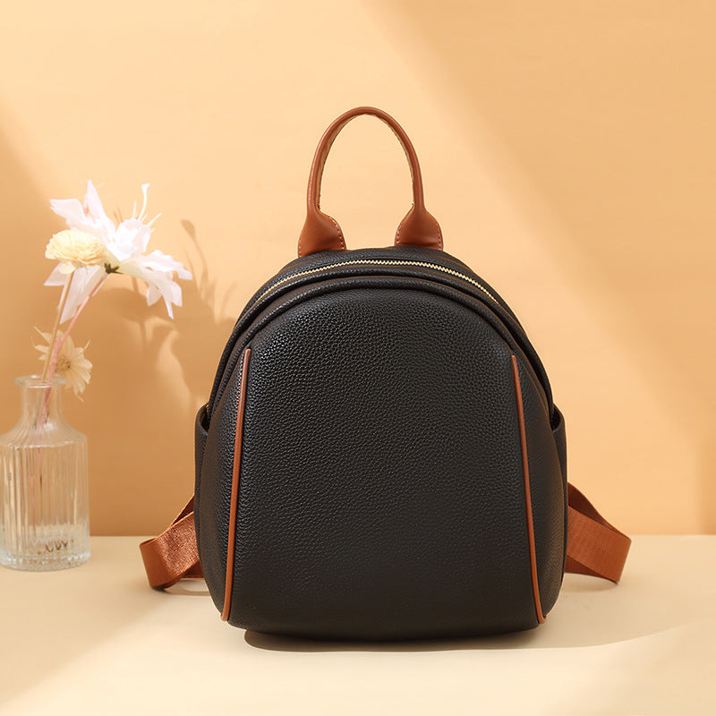Stylish Textured Mini Backpack Bowlift