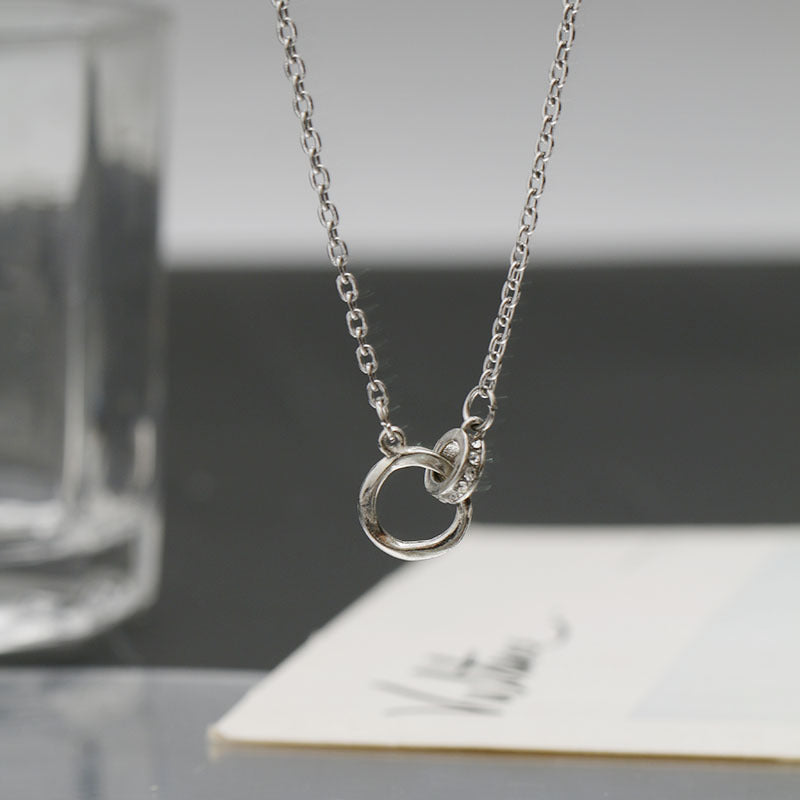 Modern Minimalist Link Necklace Bowlift