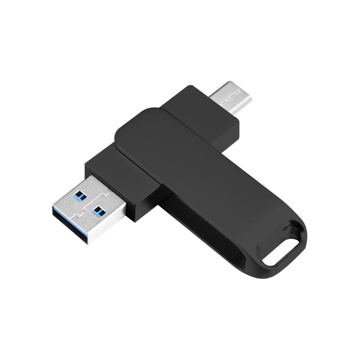Dual-Connector USB 3.0 Flash Drive with Ergonomic Design Bowlift