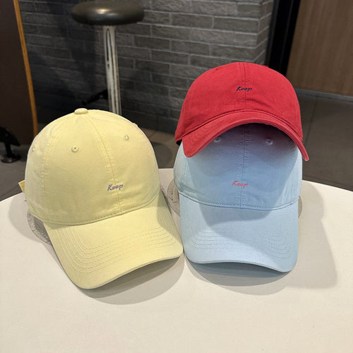 Men's Casual Adjustable Cotton Baseball Cap Bowlift