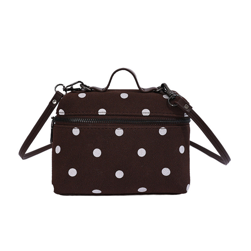 Chic Polka Dot Crossbody Bag Bowlift