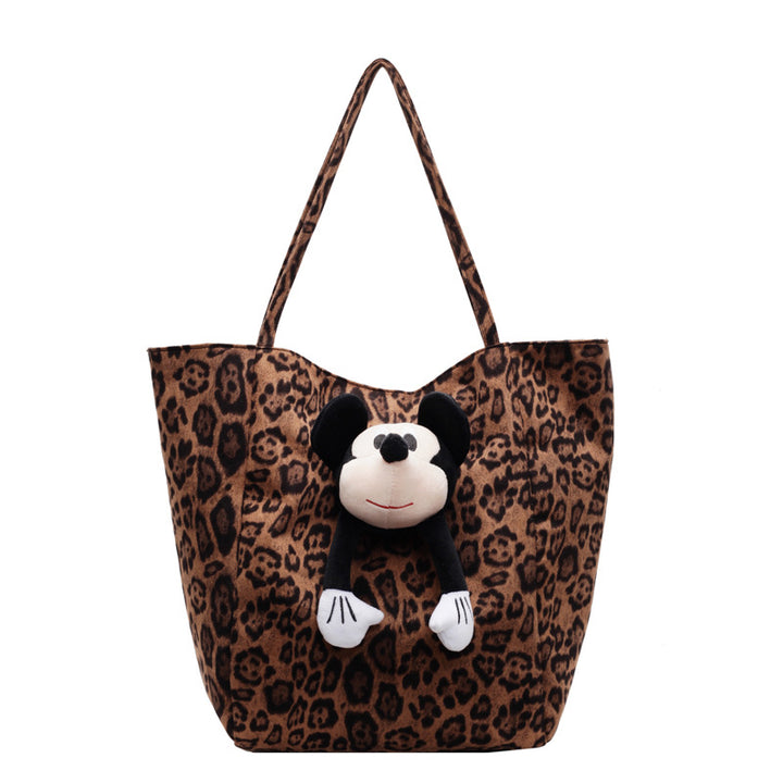 Stuffed Animal Tote Bag with Animal Design Bowlift