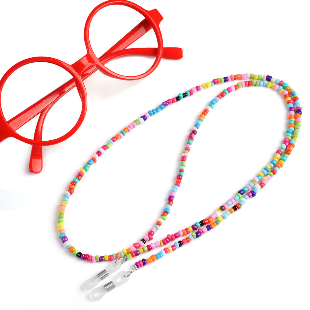 Colorful Beaded Eyewear Chain Bowlift