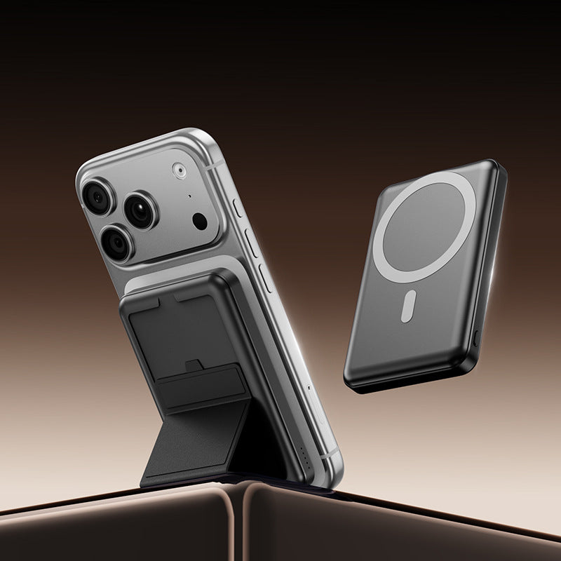 Portable Magsafe Powerbank with Intelligent Stand and High-Speed Charging Function Bowlift